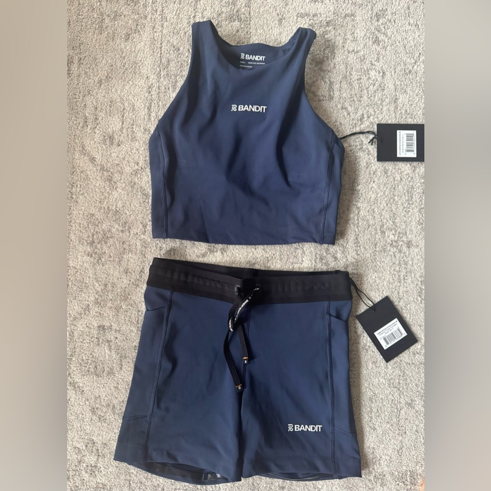 Bandit running stamina set size S navy